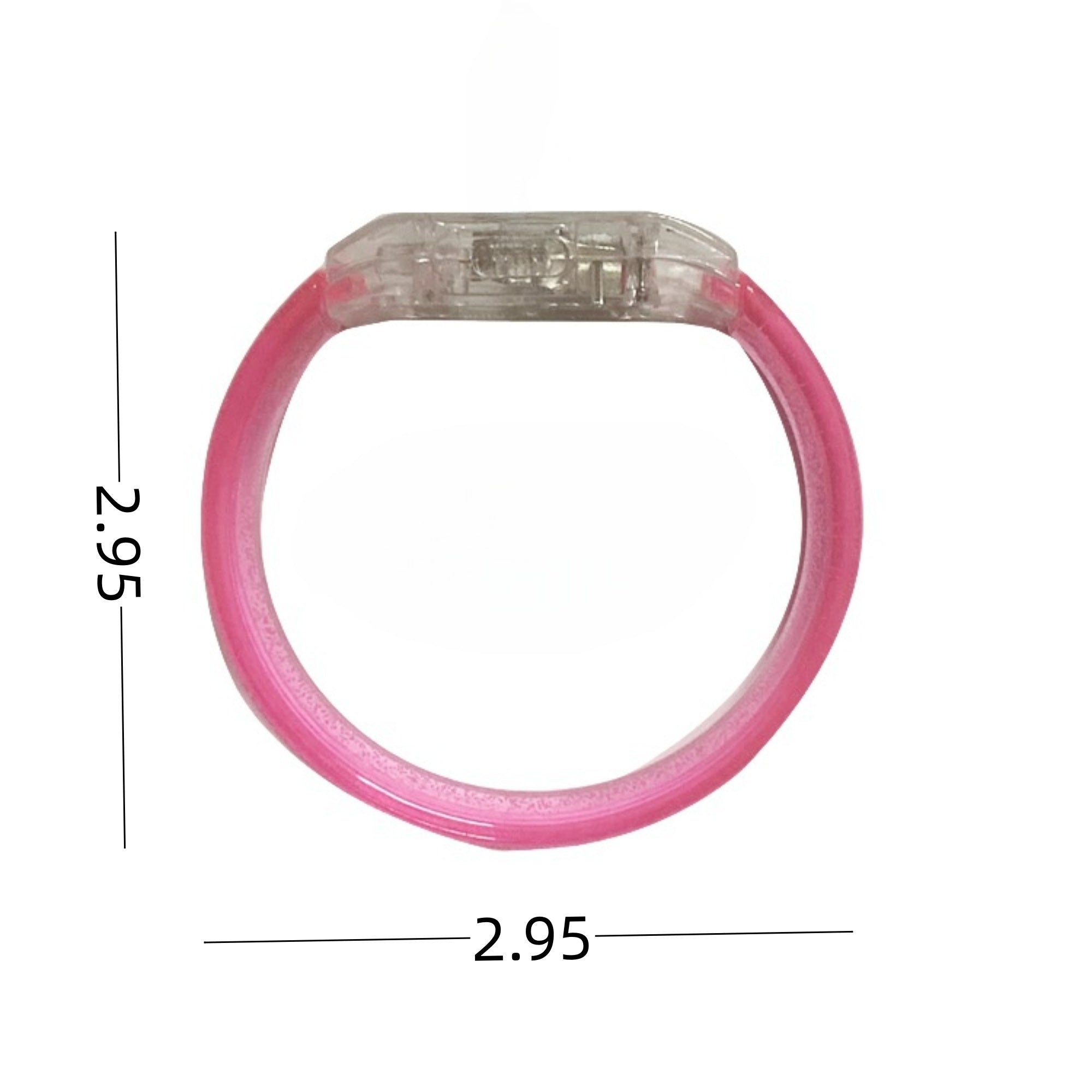 LED Flashing Fluorescent Wristband