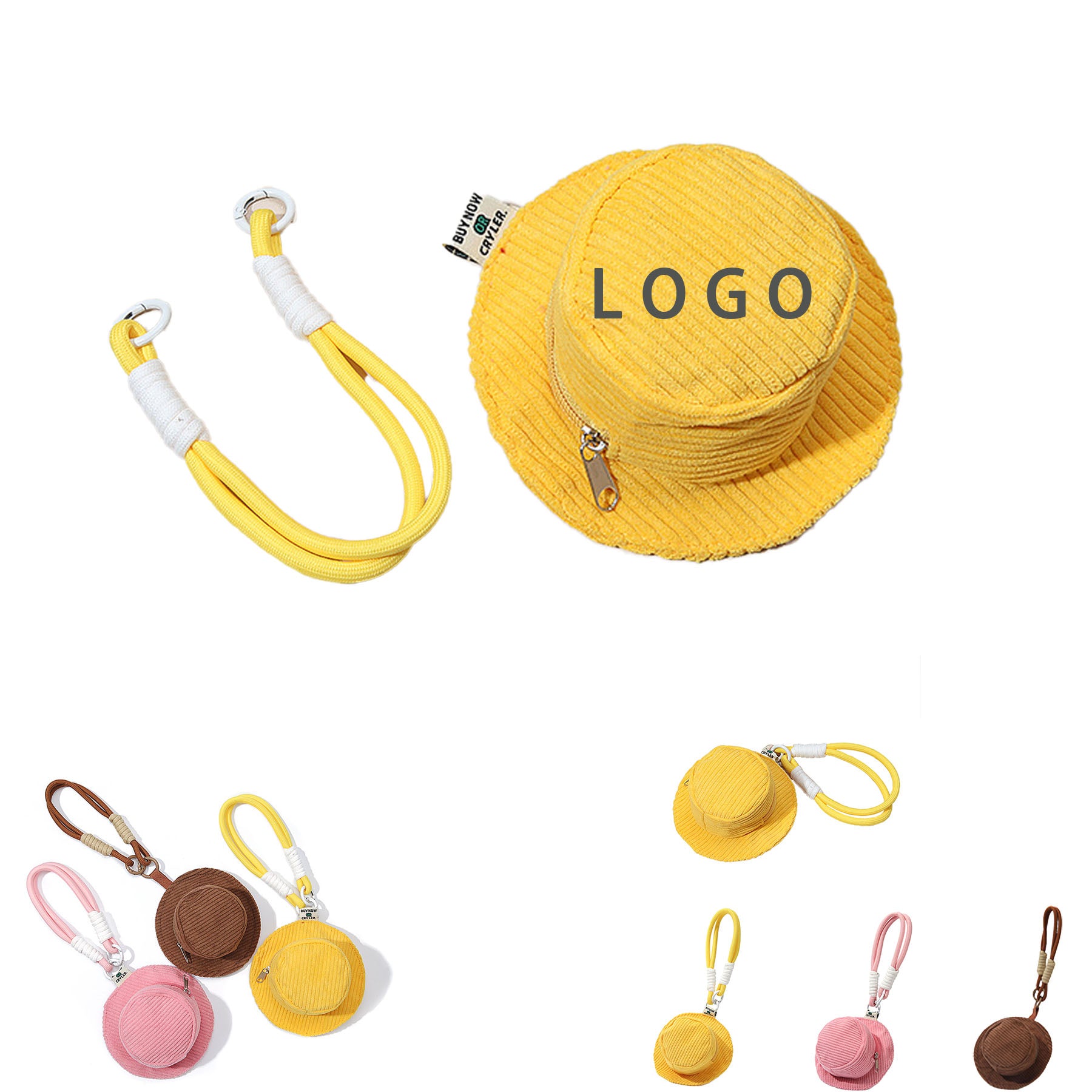 Fisherman's Hat Ormament Keychain