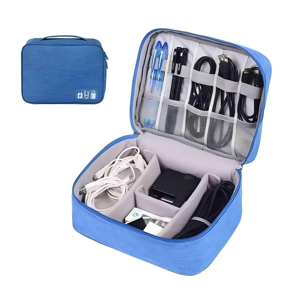 Double Layer Travel Gadget Organizer