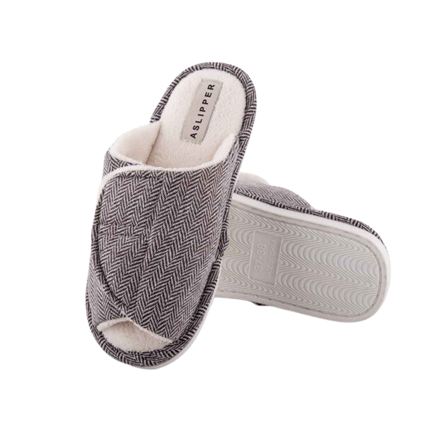 Adjustable Open Toe Home Slippers