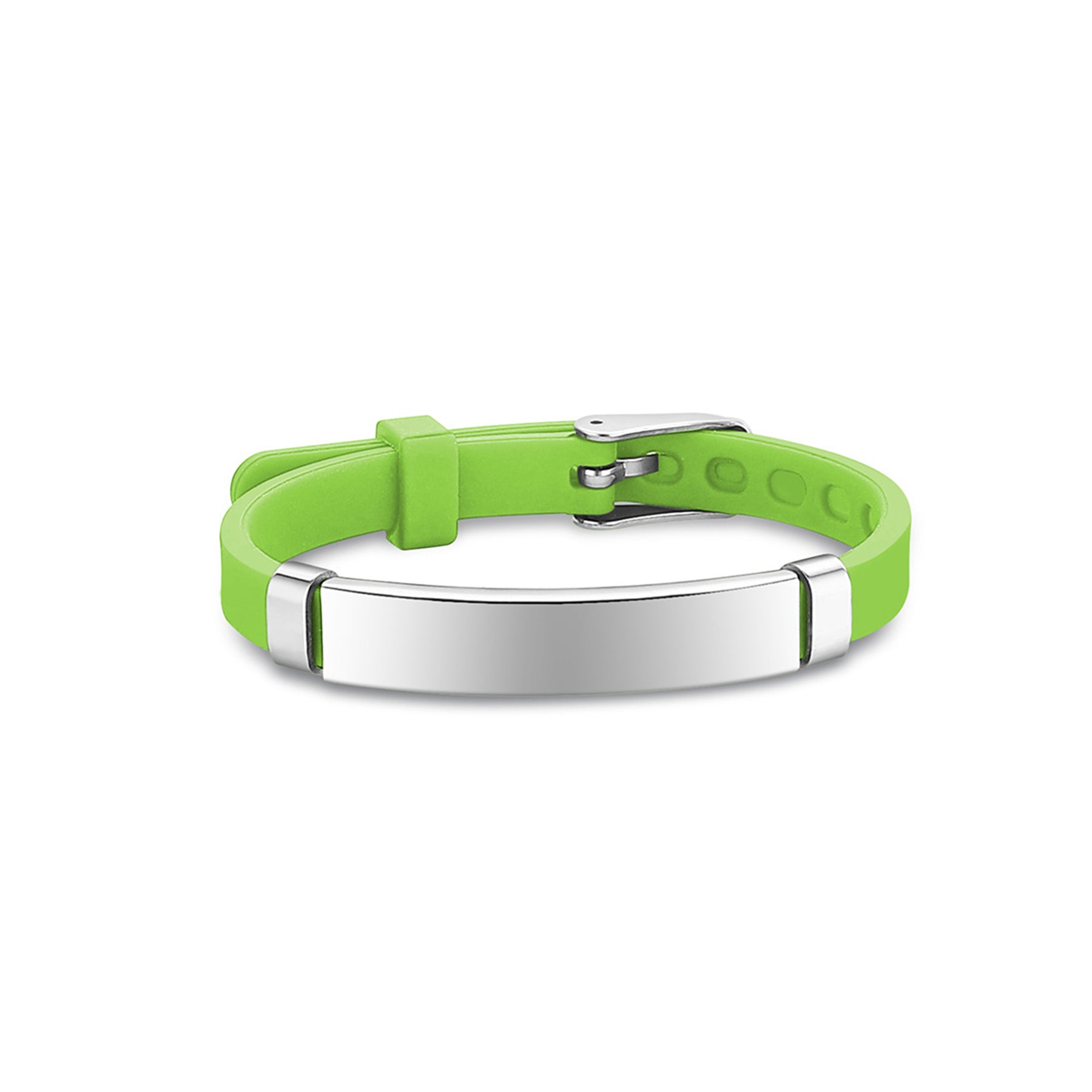 Children's Anti-Loss Multi-Color Titanium Steel Silicone Wristband
