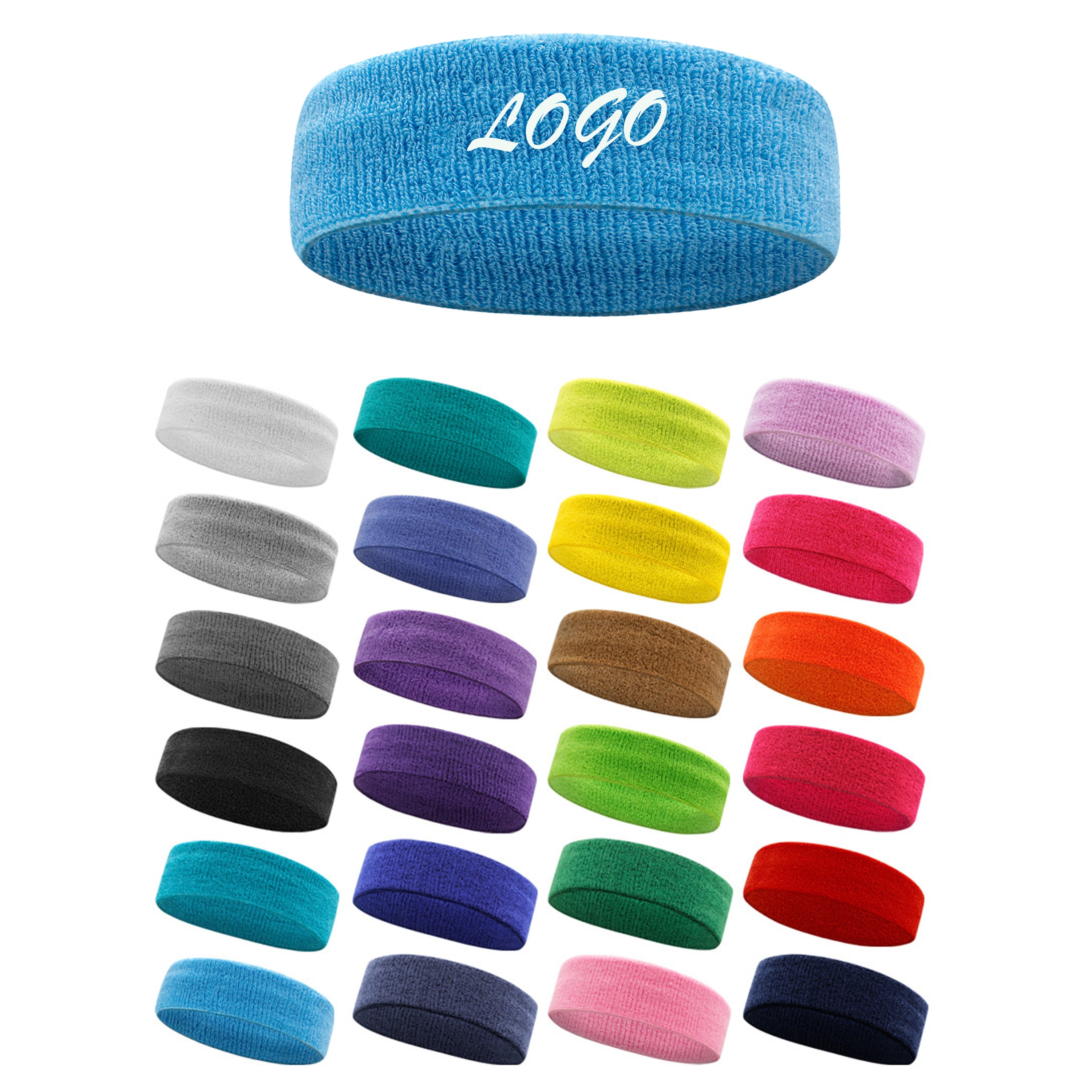 Sweat-Absorbing Sports Headband