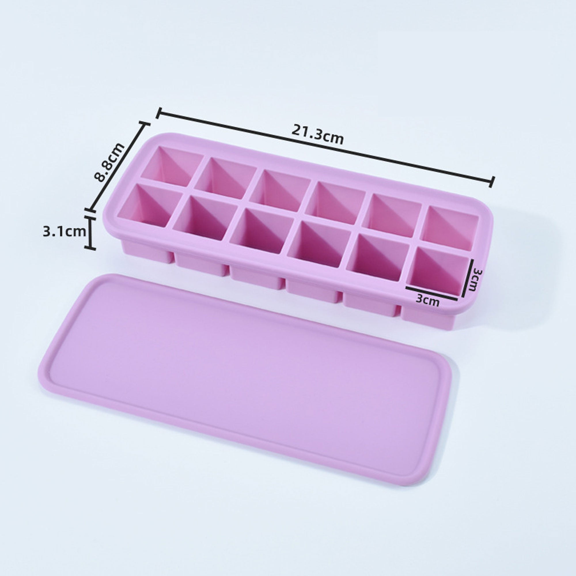 Silicone Mold Lid Ice Tray