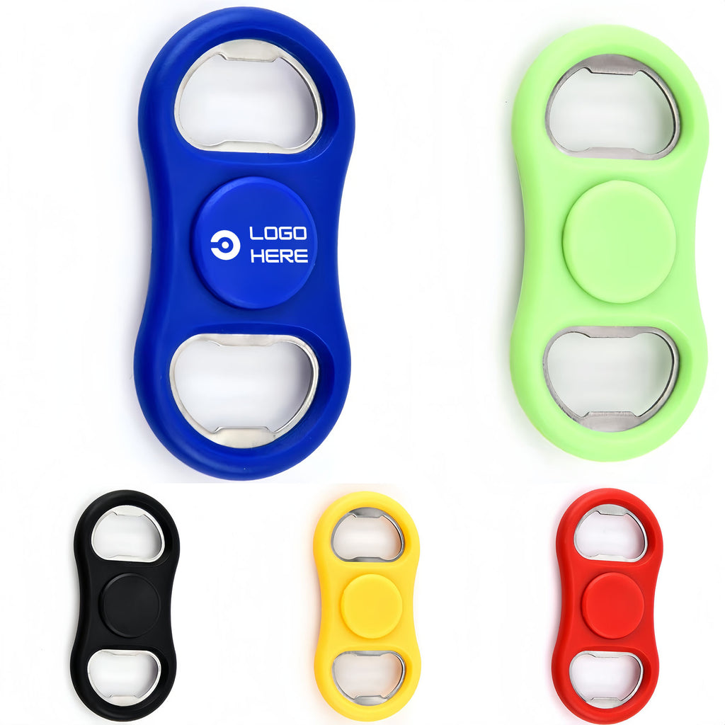 Spin Cap Dual Head Fidget Bottle Opener