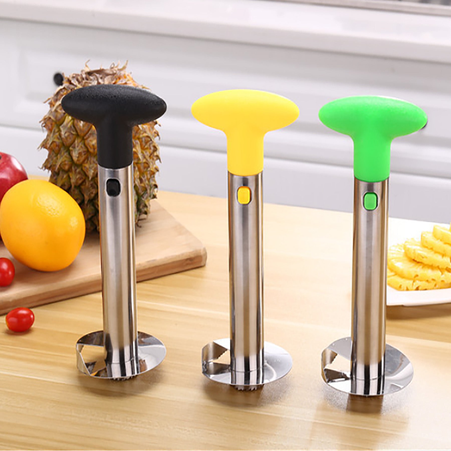 Stainless Steel Thickened Sharp Coring Pineapple Knife