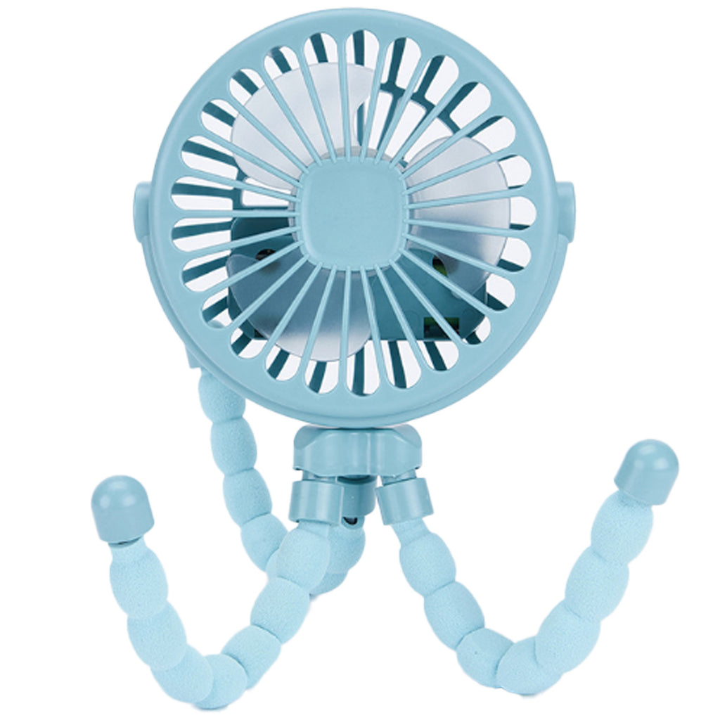 Rechargeable Portable Octopus Handheld Fan