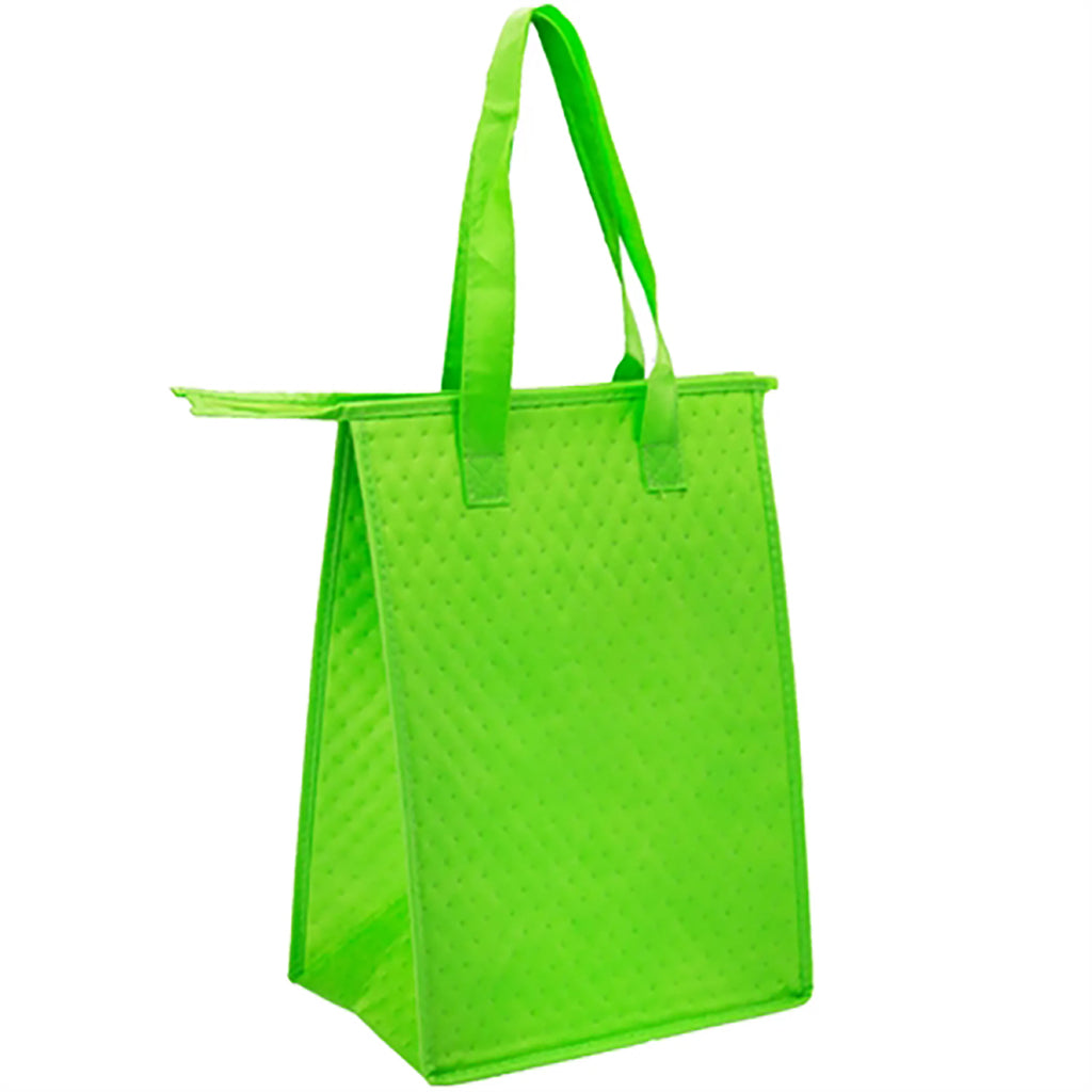 Non-Woven Zipper Insulated Lunch Tote Bag