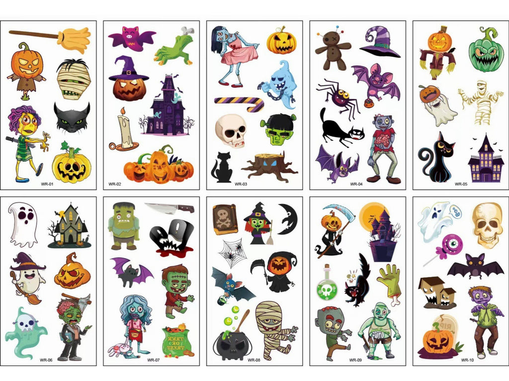 Diverse Themes Temporary Tattoo Stickers