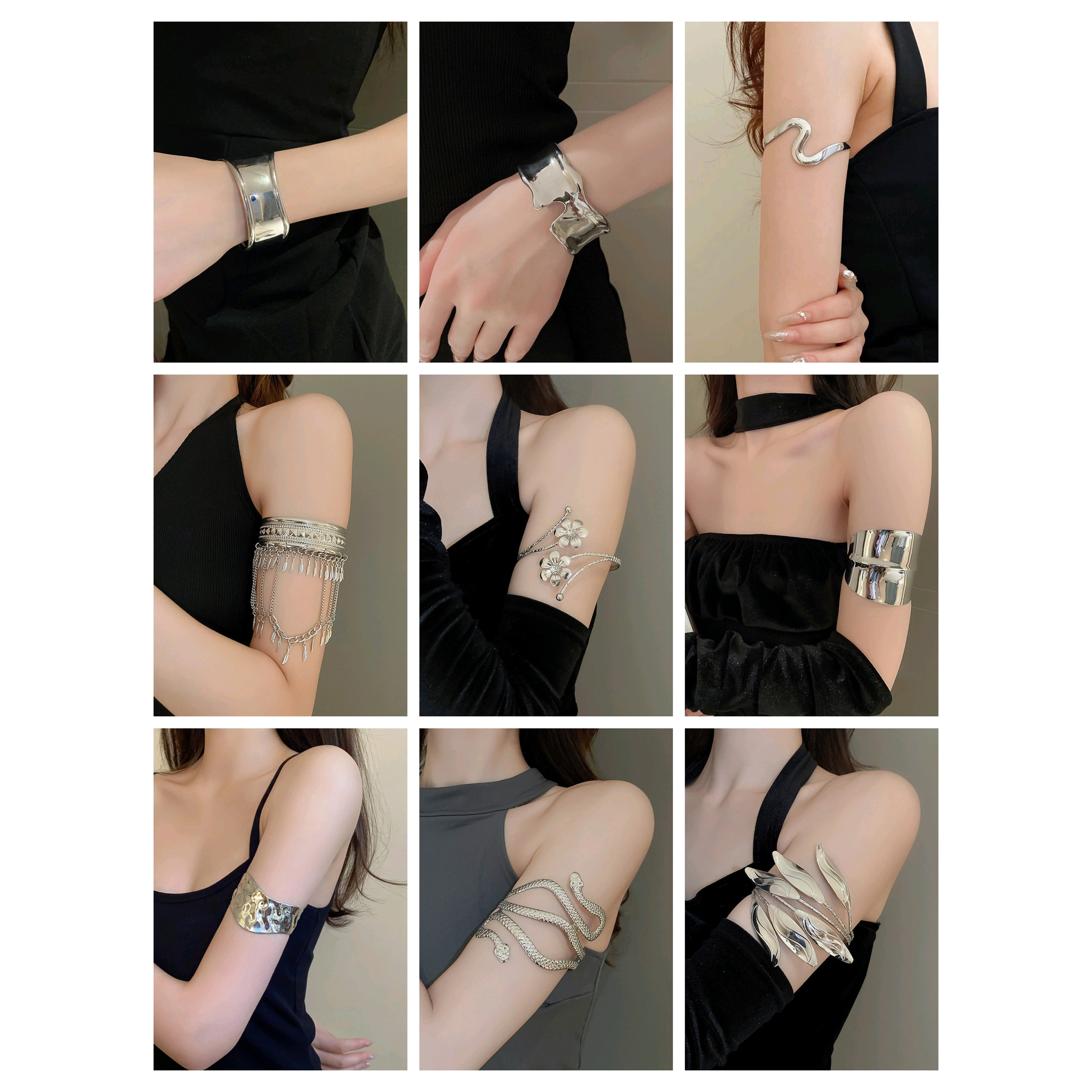 Adjustable Open Cuff Bracelet