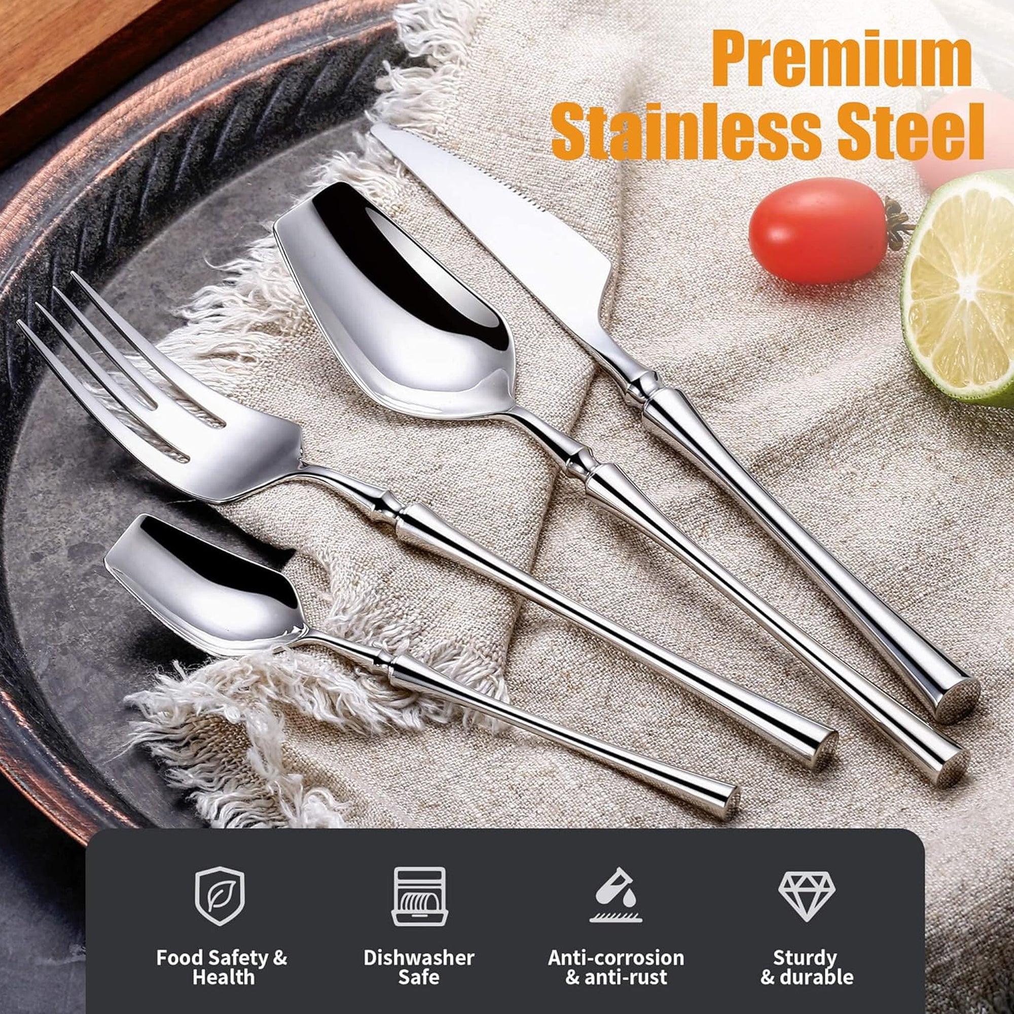 Stainless Steel Silverware Set