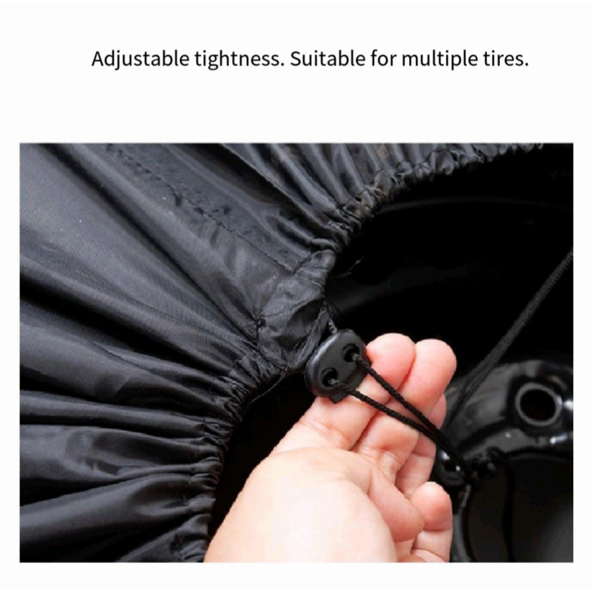 Spare Tire Cover 190T Polyester Snow Proof Shield