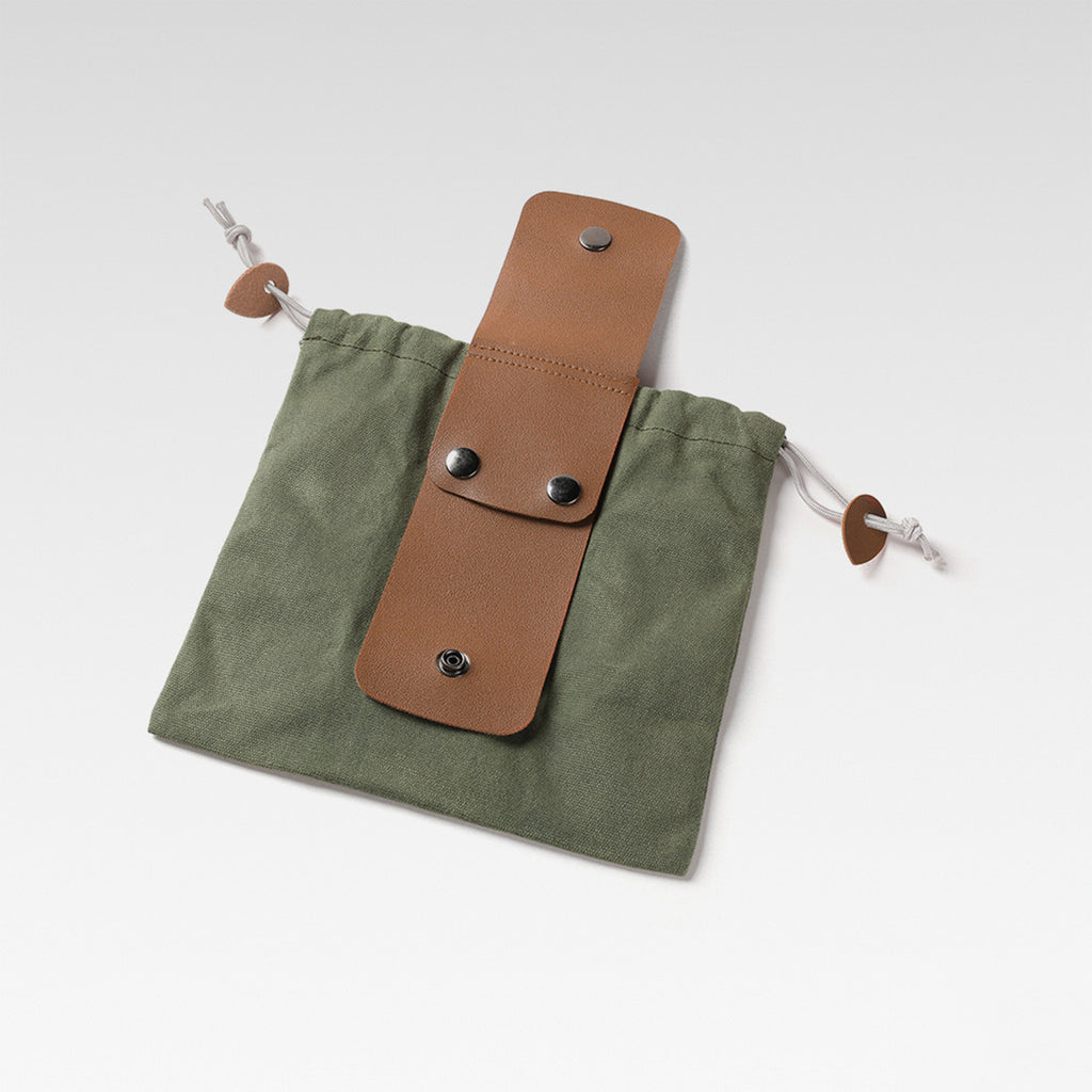 Outdoor Waist Mounted Folding Canvas Storage Toolkit