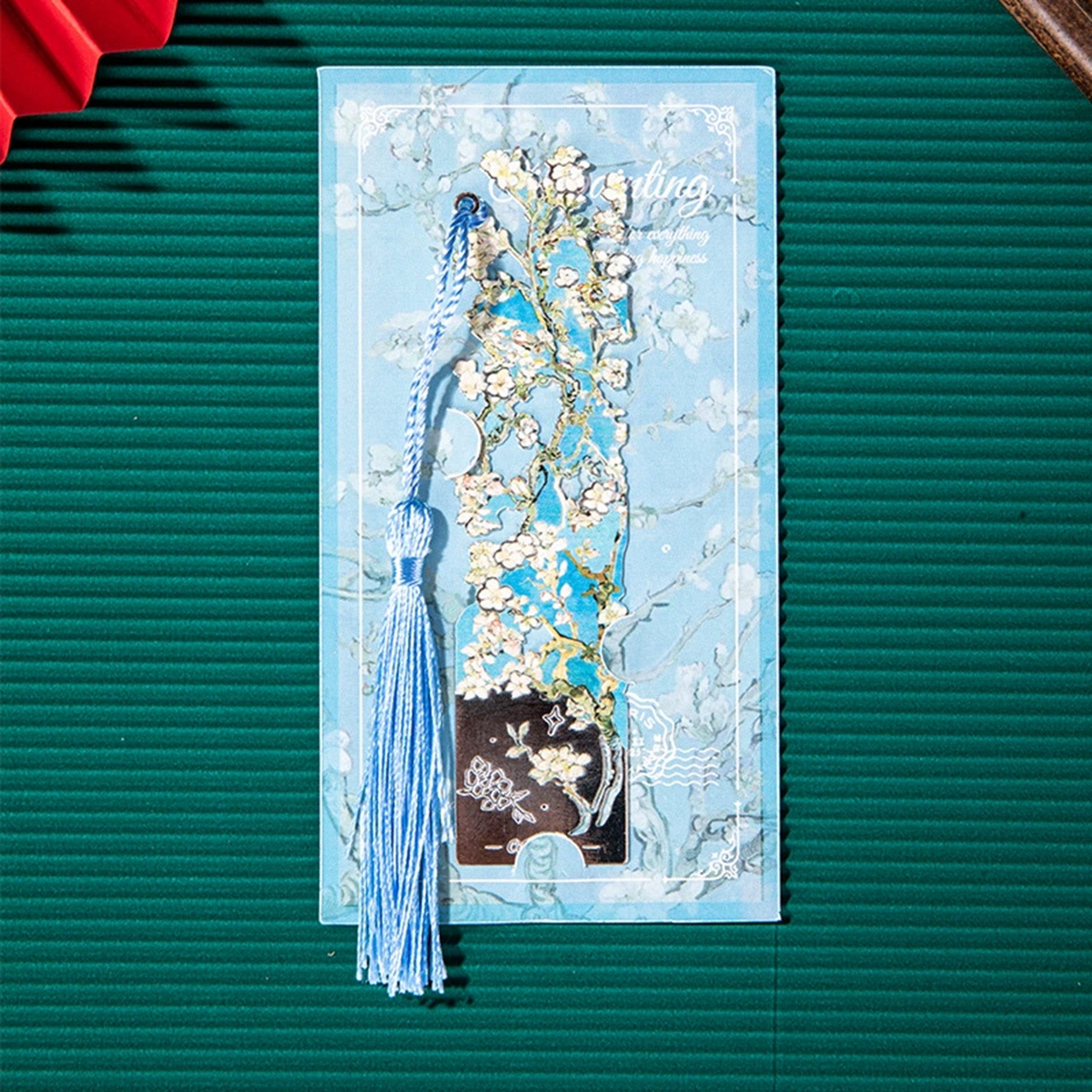 Metallic Oil Painting Bookmark