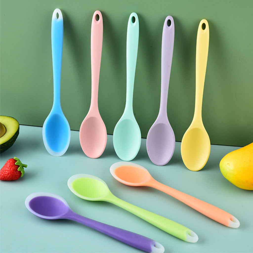 Heat-resistant Silicone Stirring Spoon
