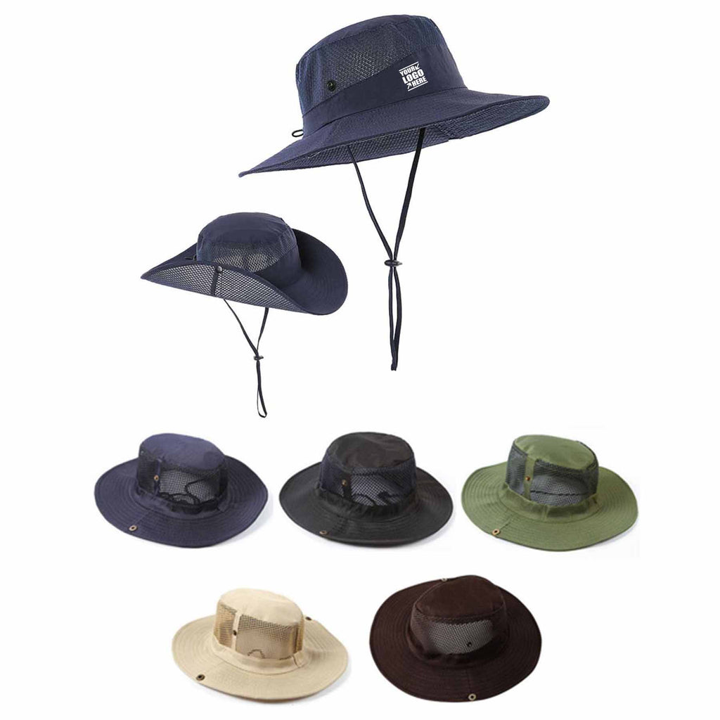 Sun Protection Mesh Boonie Bucket Hat