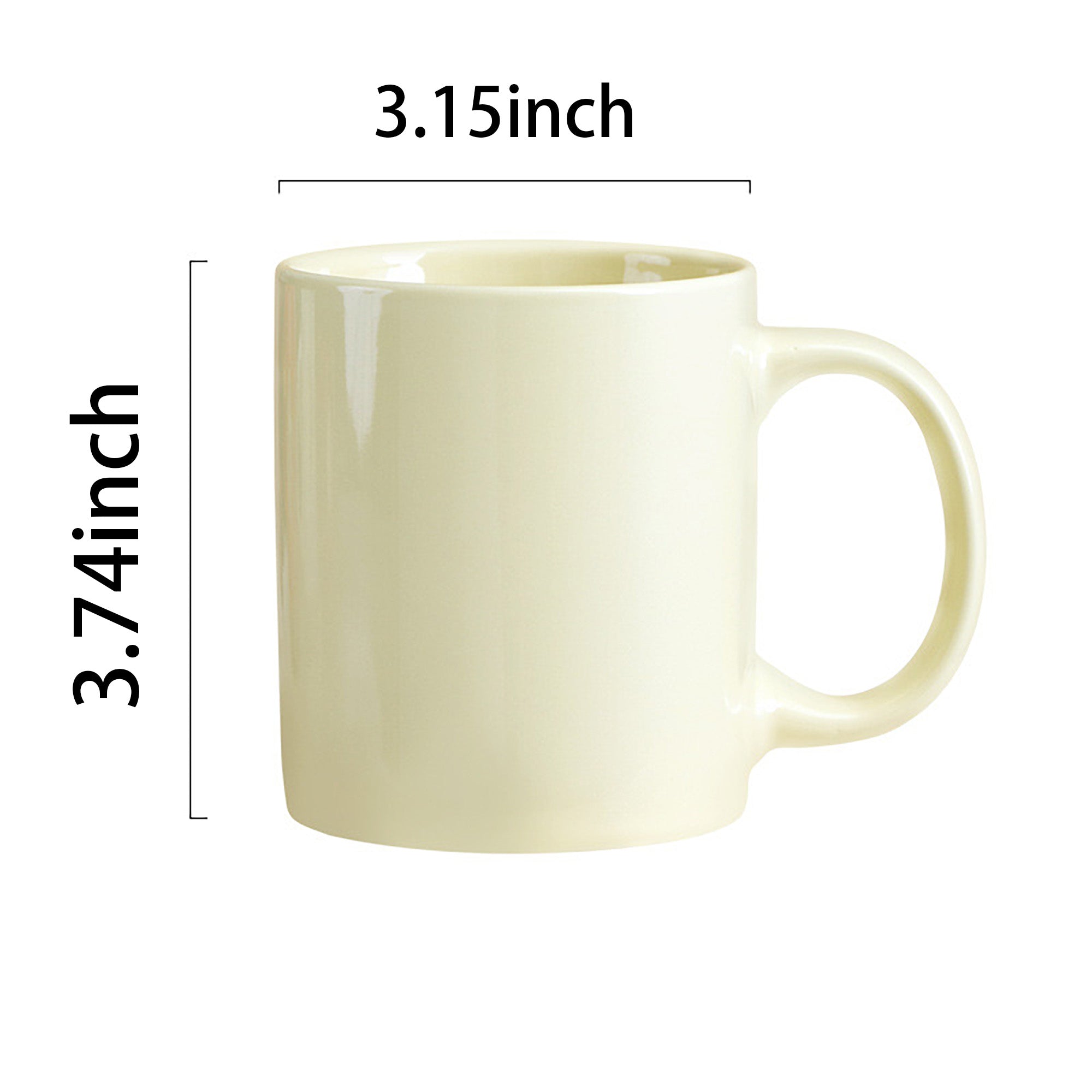 3.15in Diameter Mug