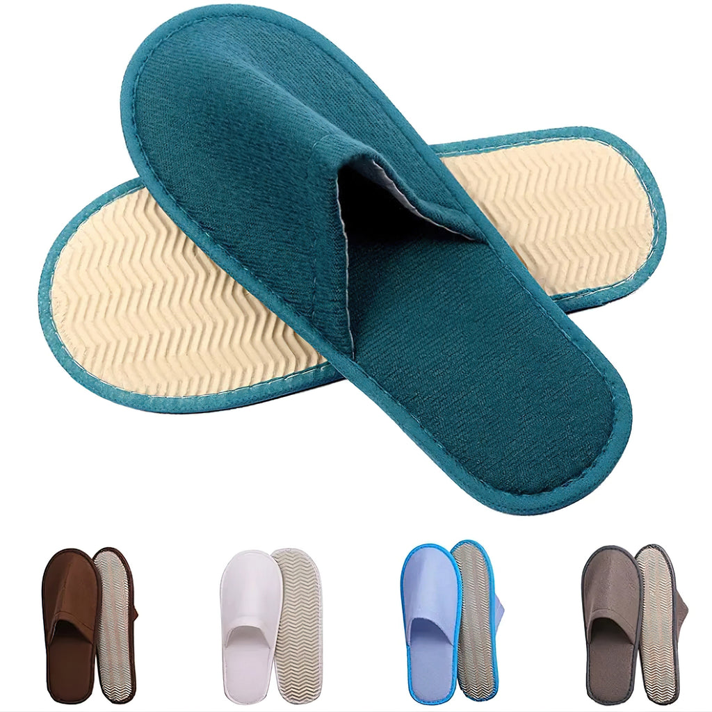 Non-Slip Eva Water Ripple Hotel Disposable Slippers