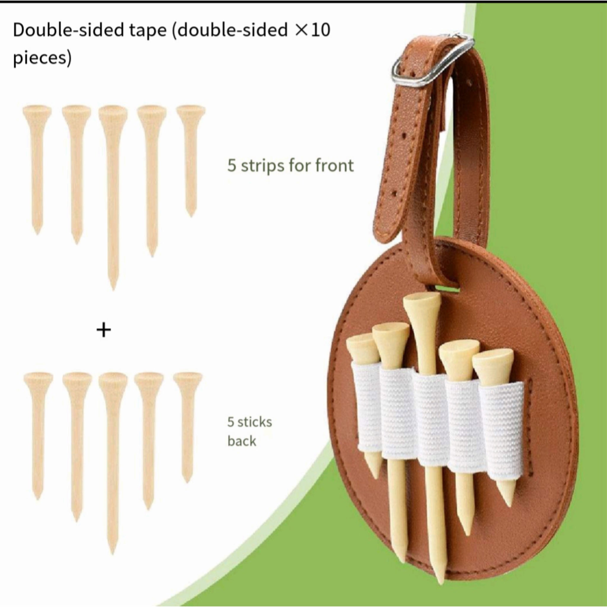 Golf Tee Pouch