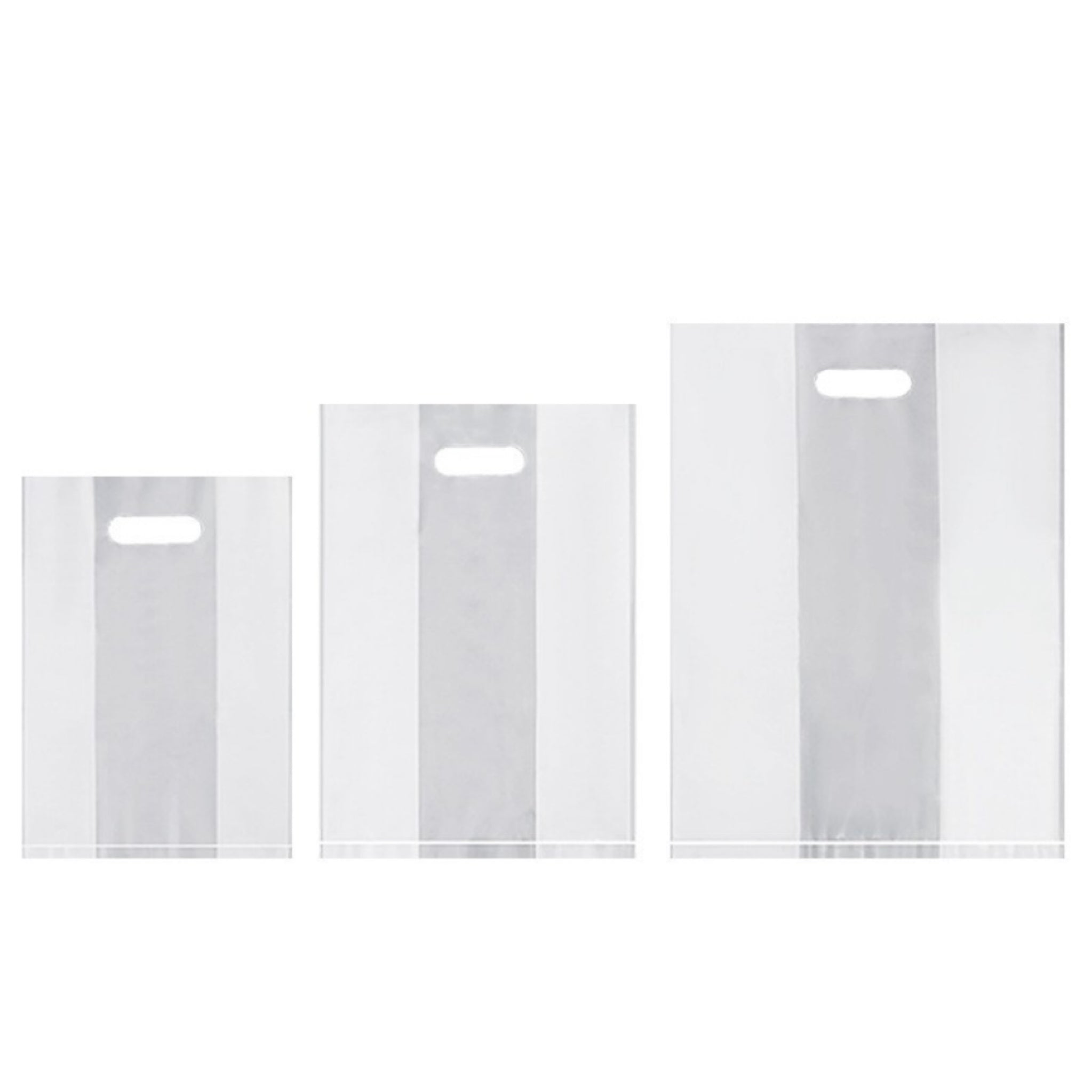 Transparent Handheld Plastic Packing Bag