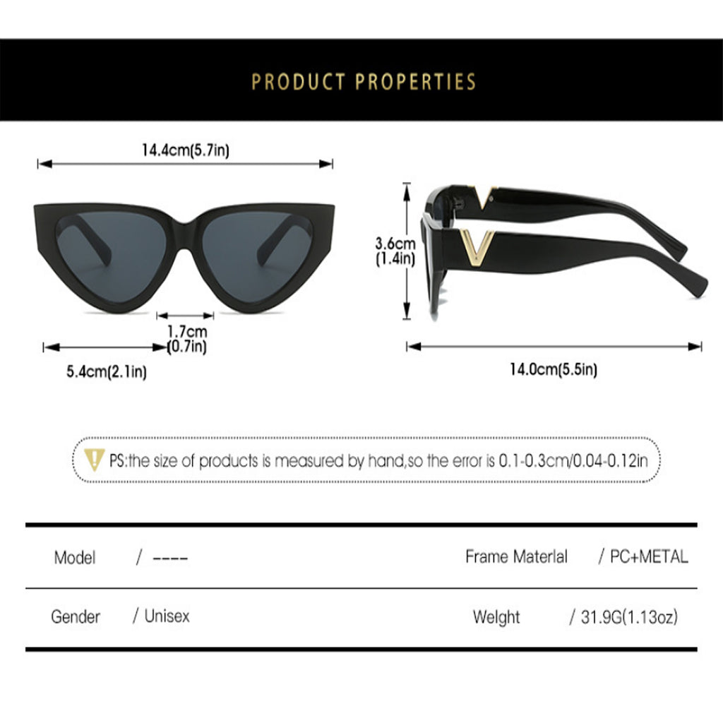 Cat Eye Fashion Street Shot Sunglasses