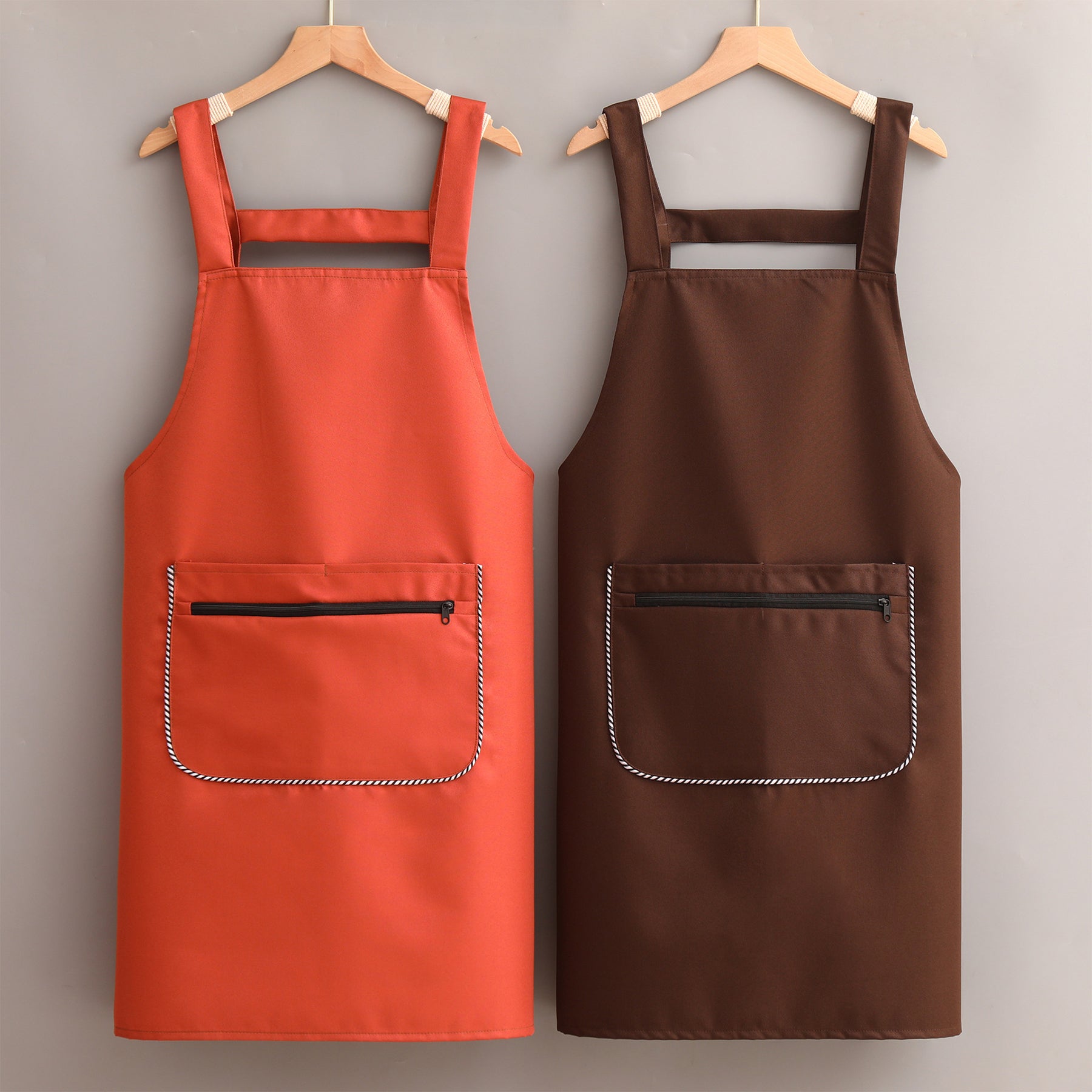 Solid Color Kitchen Apron
