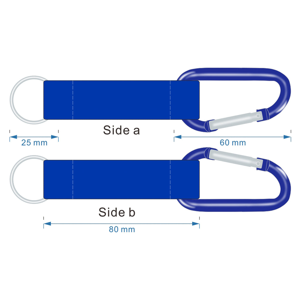 Type D Mountaineering Button Key Ring