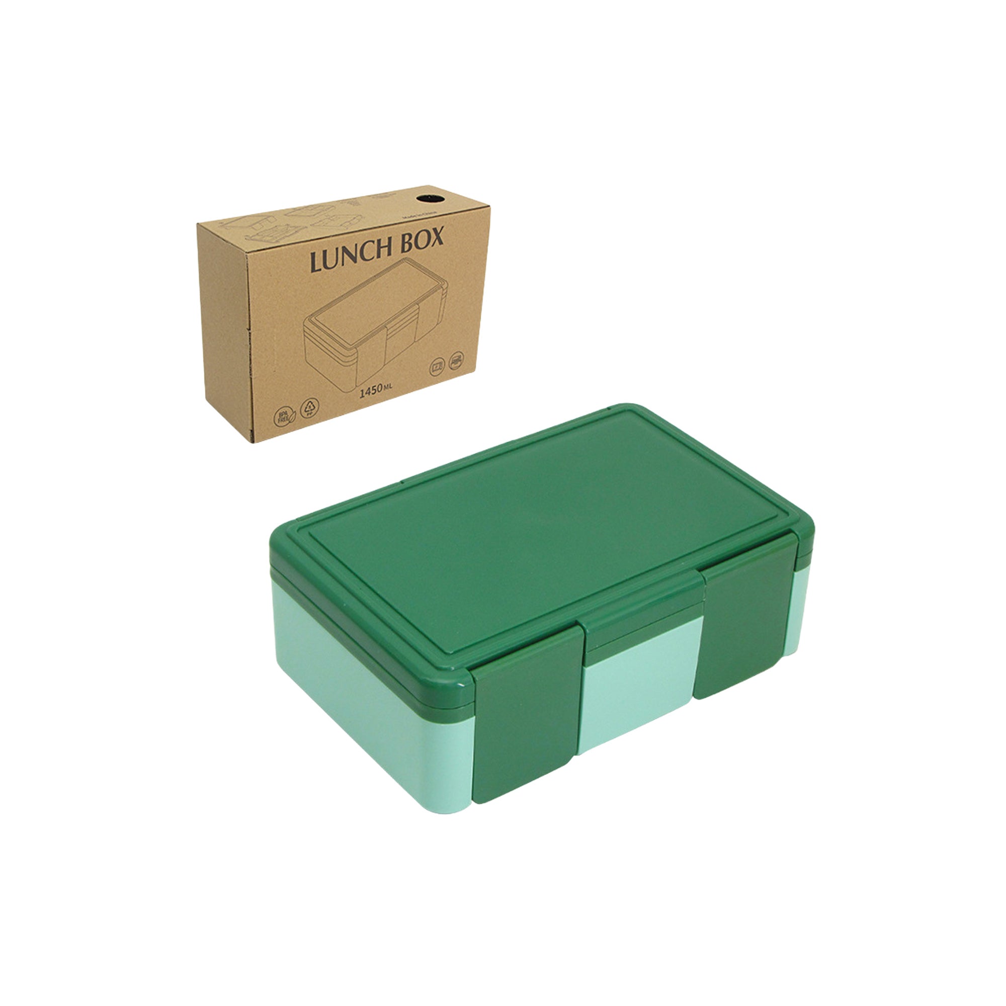 Compartment Bento Box - Leak-Proof Lunch Container