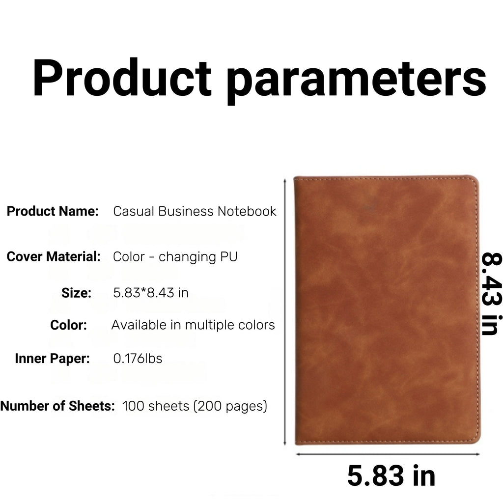 A5 Business PU Notebook