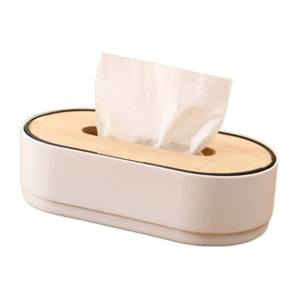 Bamboo-Wood Composite Tissue Box