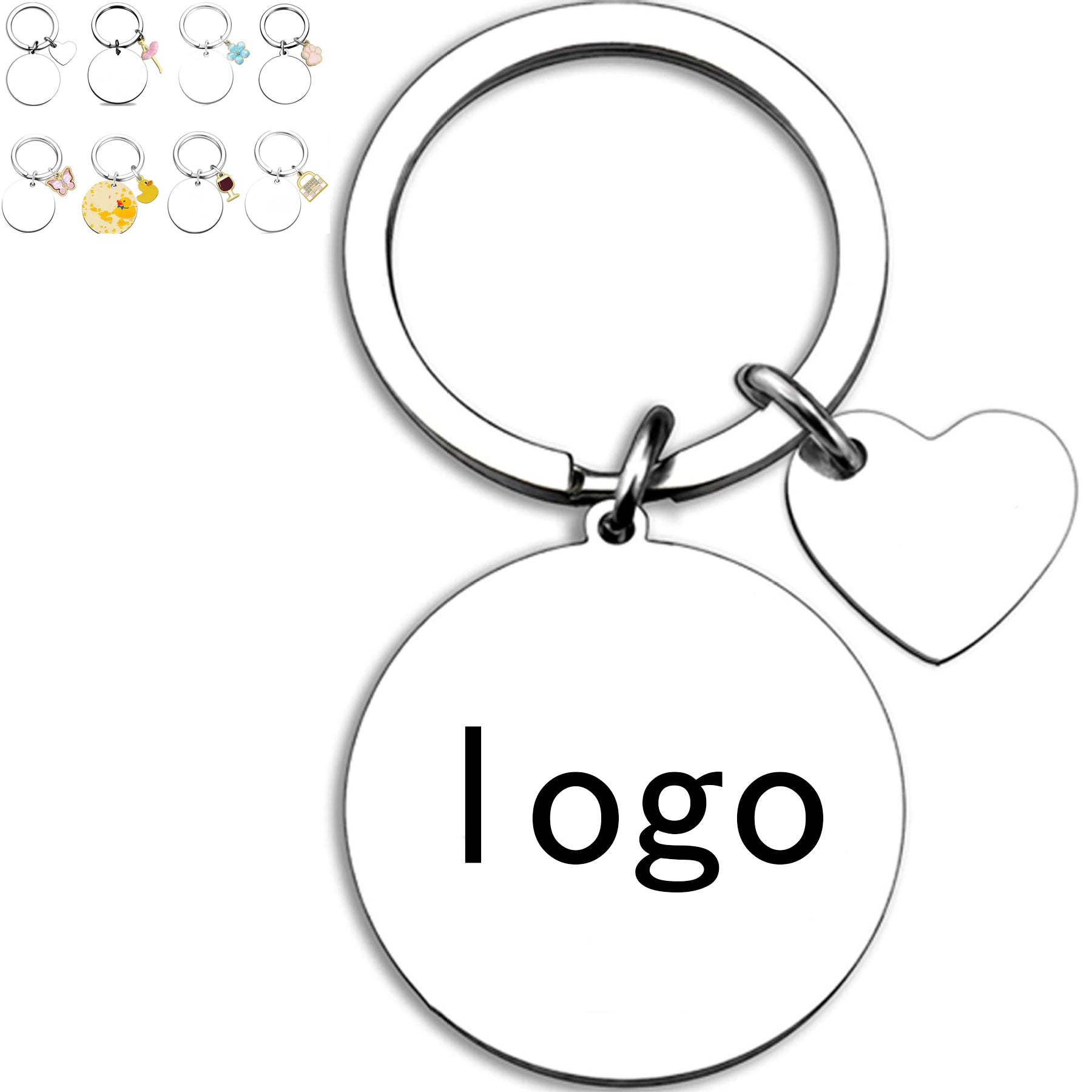 Customized Stainless Steel Keychain
