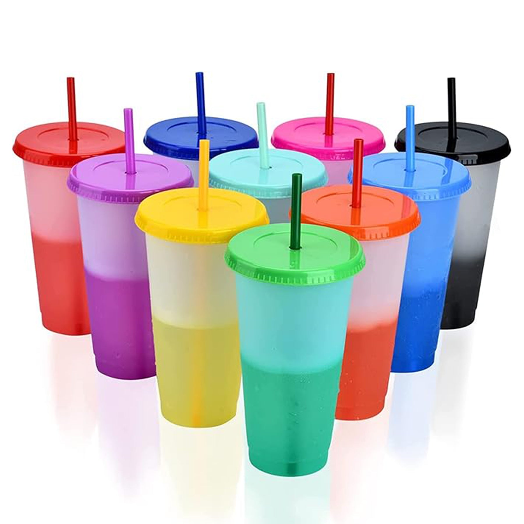Reusable Bpa Free Colour Changing Cups