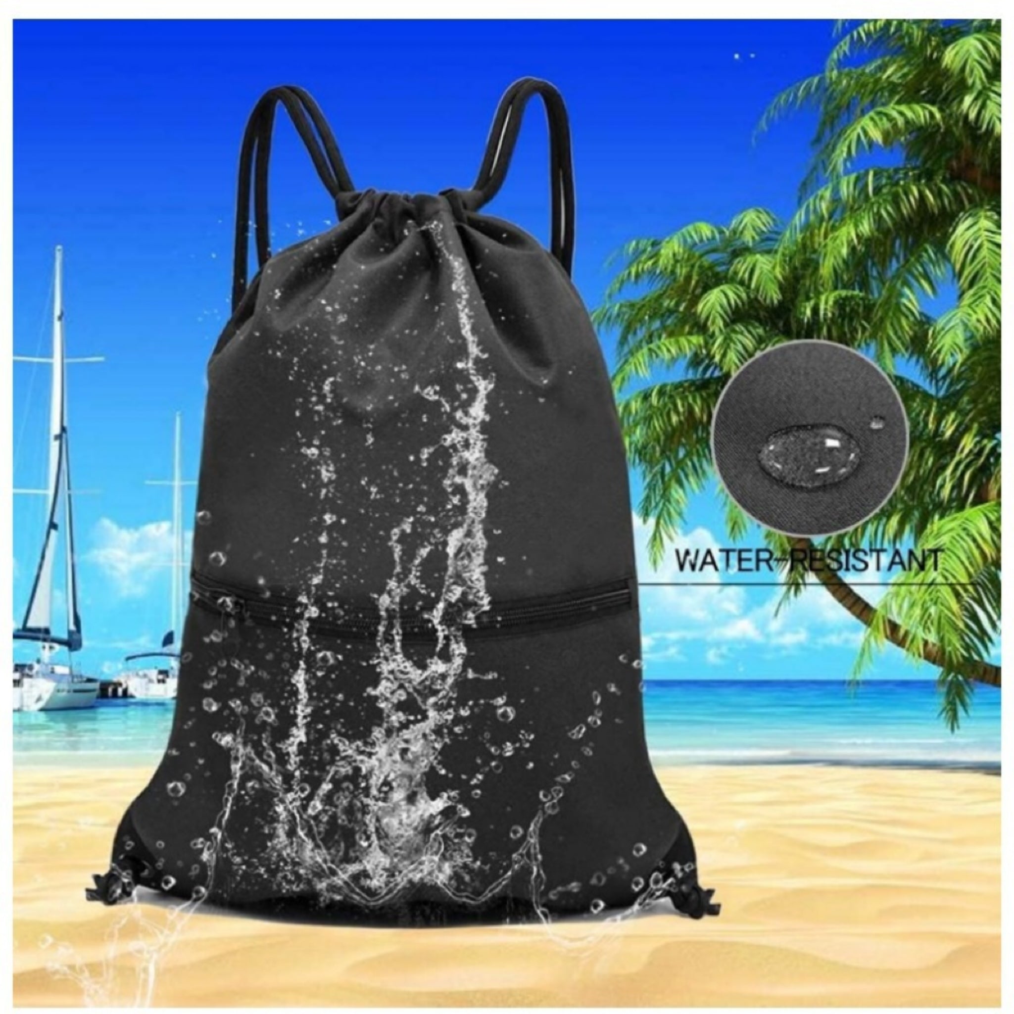 Drawstring Sports Backpack