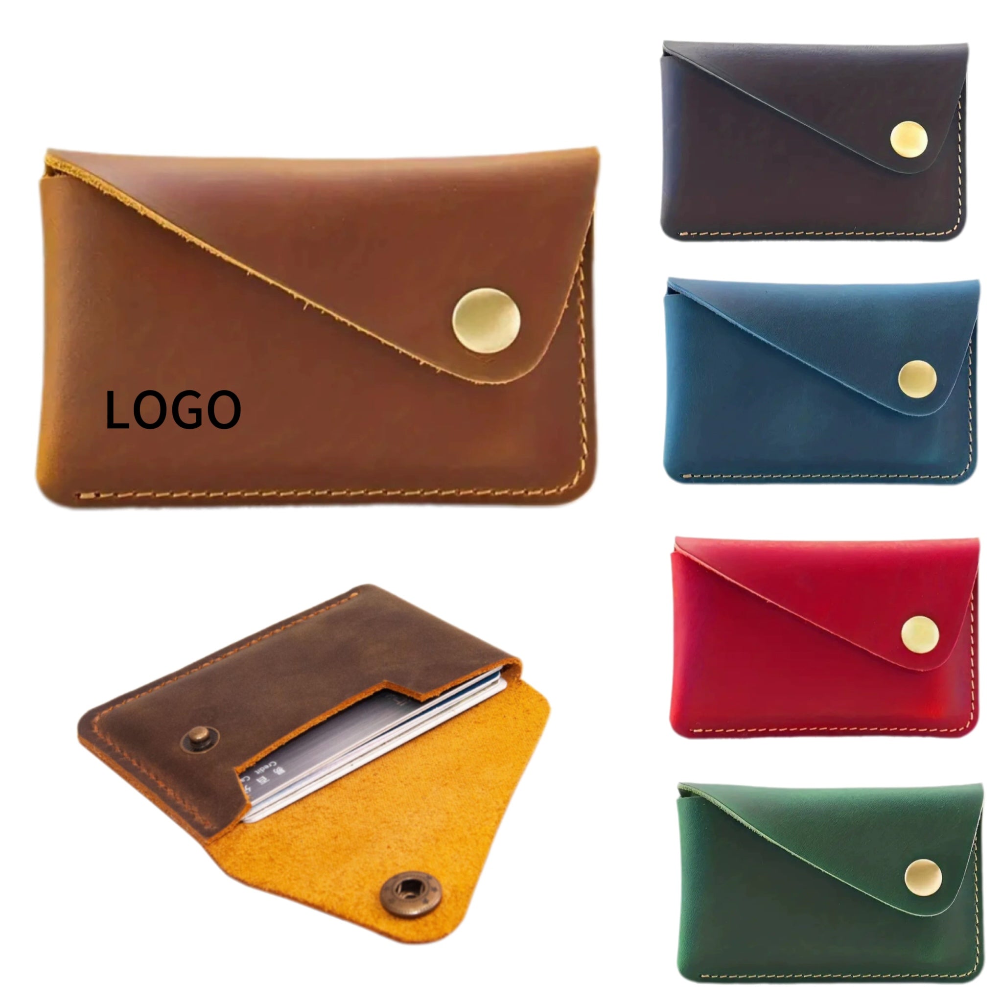 Mini PU Leather Card Holder