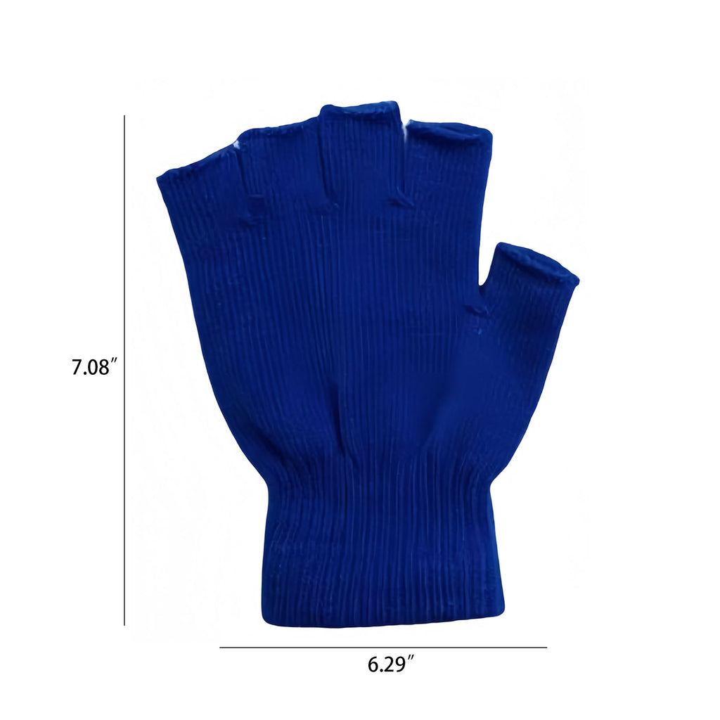 Knit Half Finger Gloves