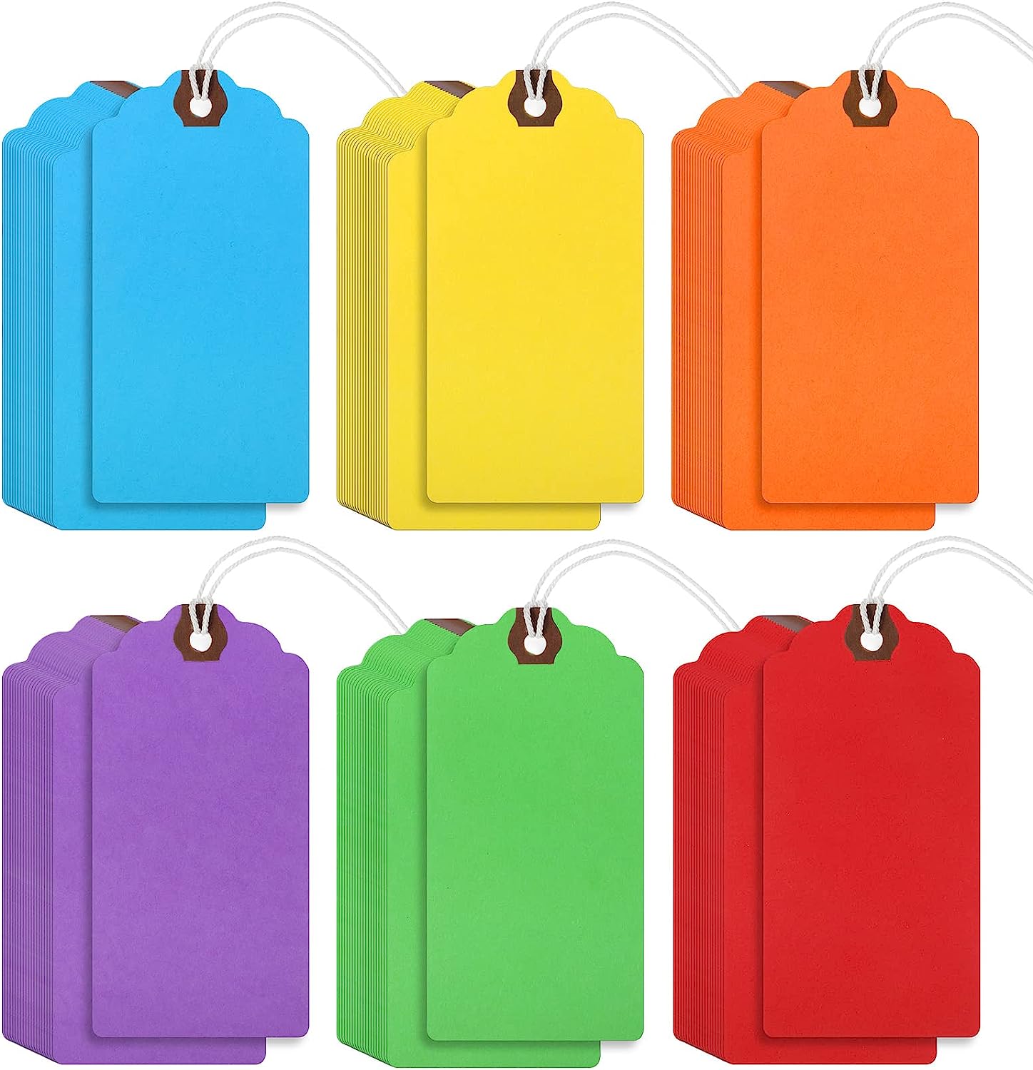 Blank Tags With Wire