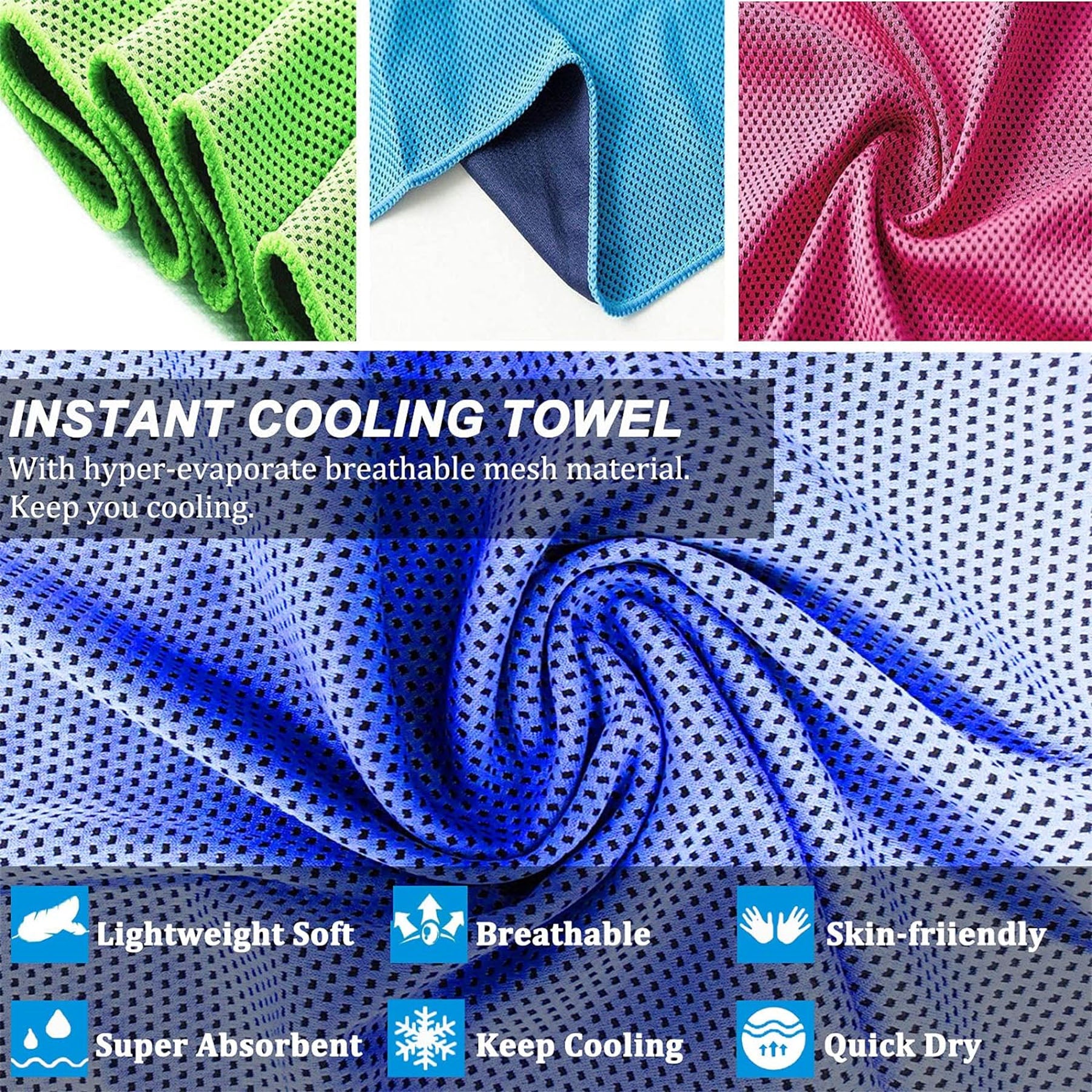 Mountaineering Bag Cold Sports Towel Ice Towel
