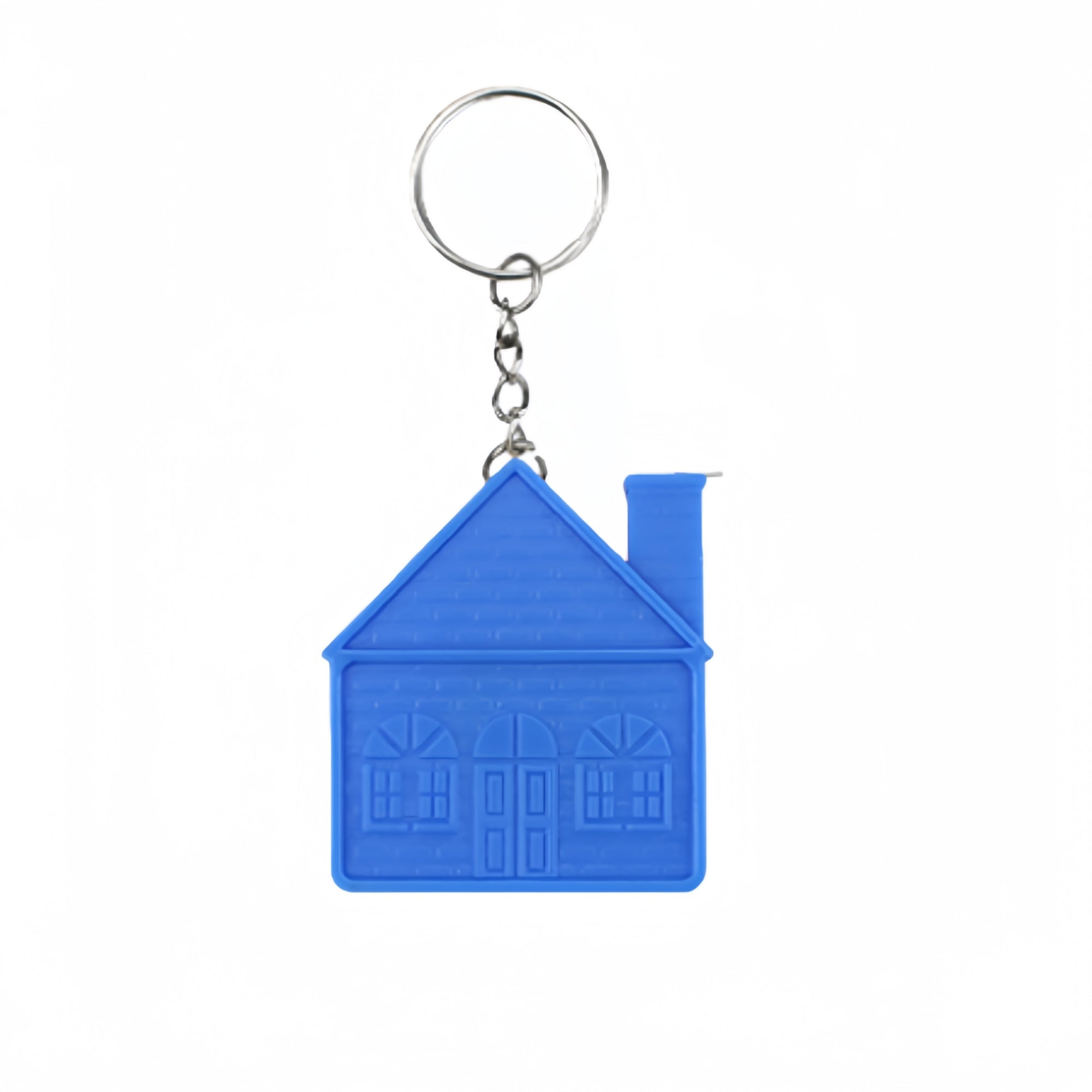 House Shaped Tape Measure Keychain