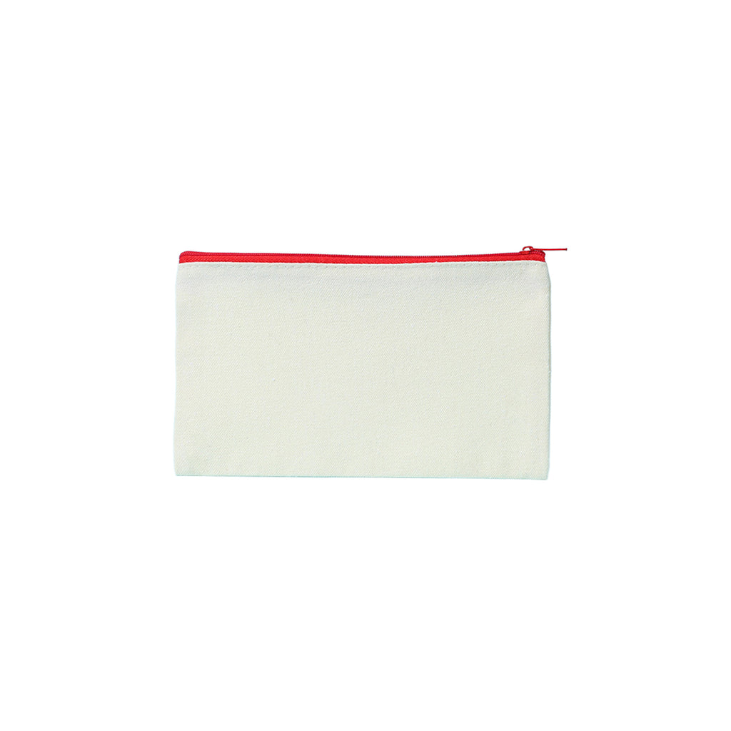 Zippered Canvas Tote Bag
