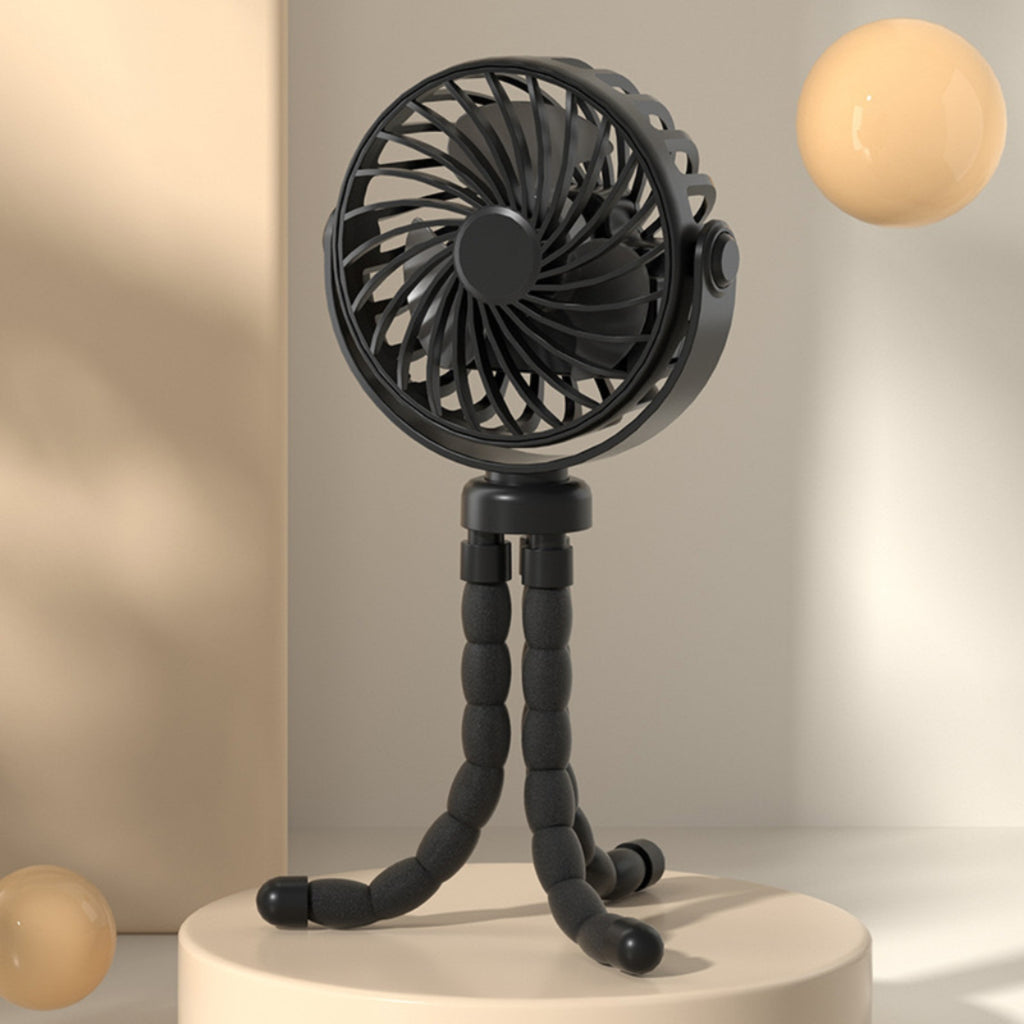 USB Charged Lithium Battery Octopus Mini Fan