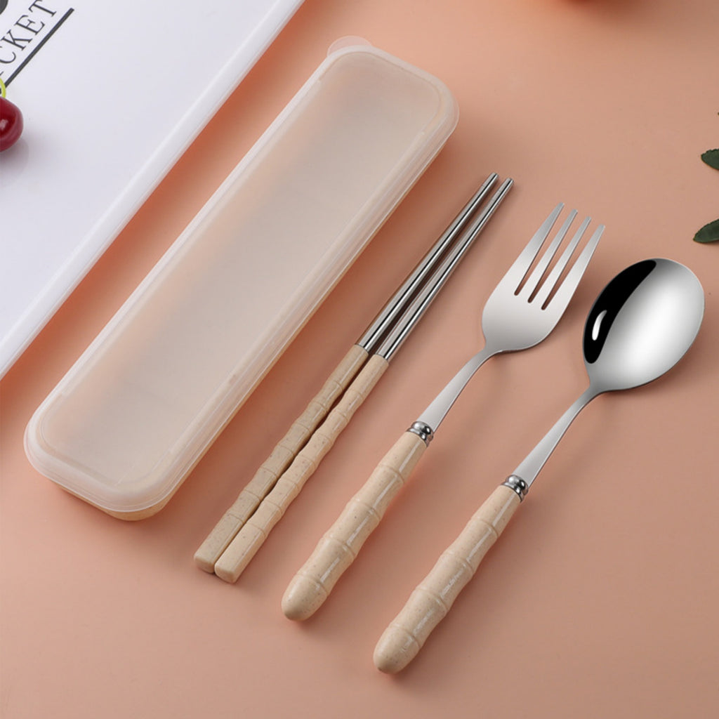 Portable Stainless Steel Cutlery Set