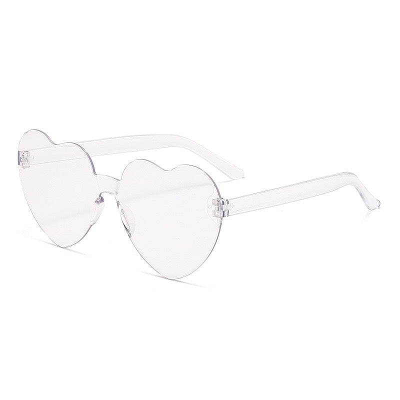 Colorful Heart Shaped Sunglasses