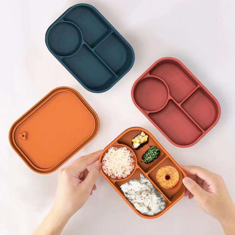 Silicone Divided Japanese Lunch Box