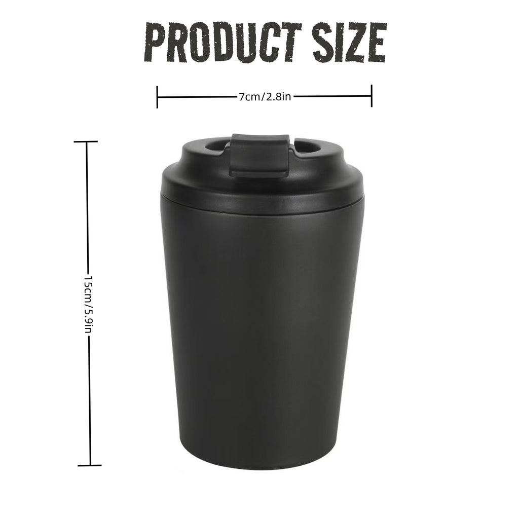 12oz Stainless Steel Coffee Cup