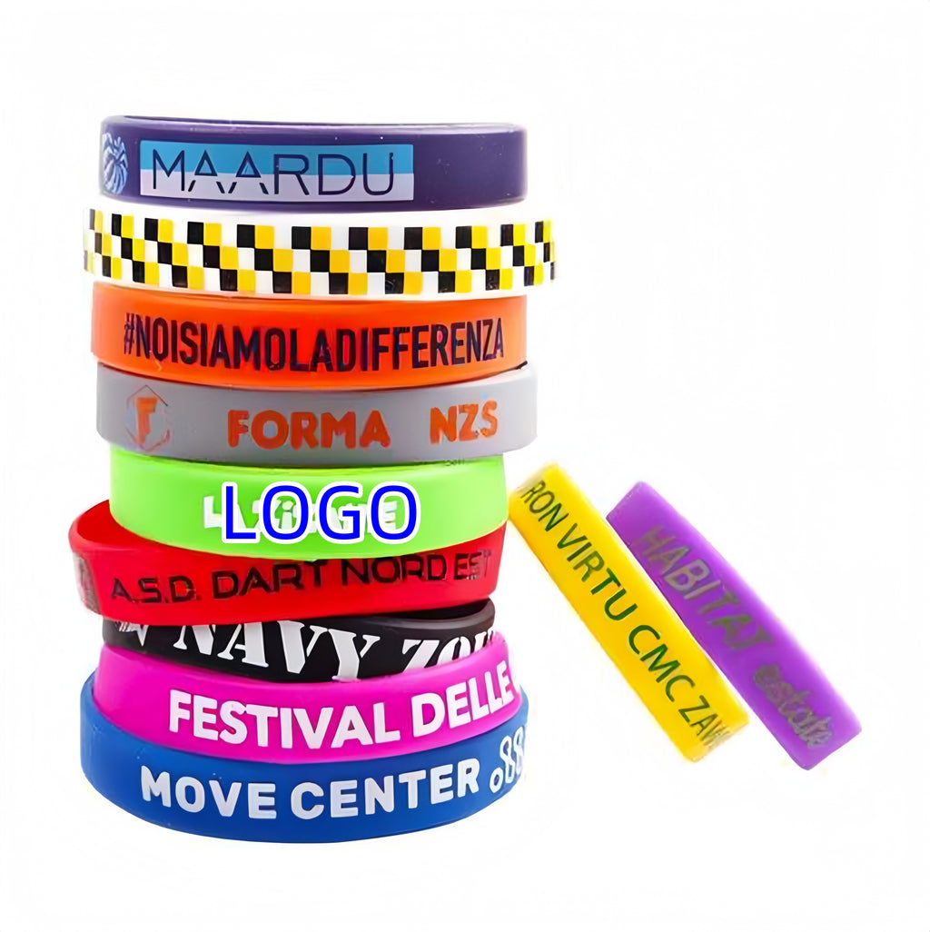 Custom Printed Rubber Wristband Silicone Sport Basketball Rubber Silicone Hand Bracelet
