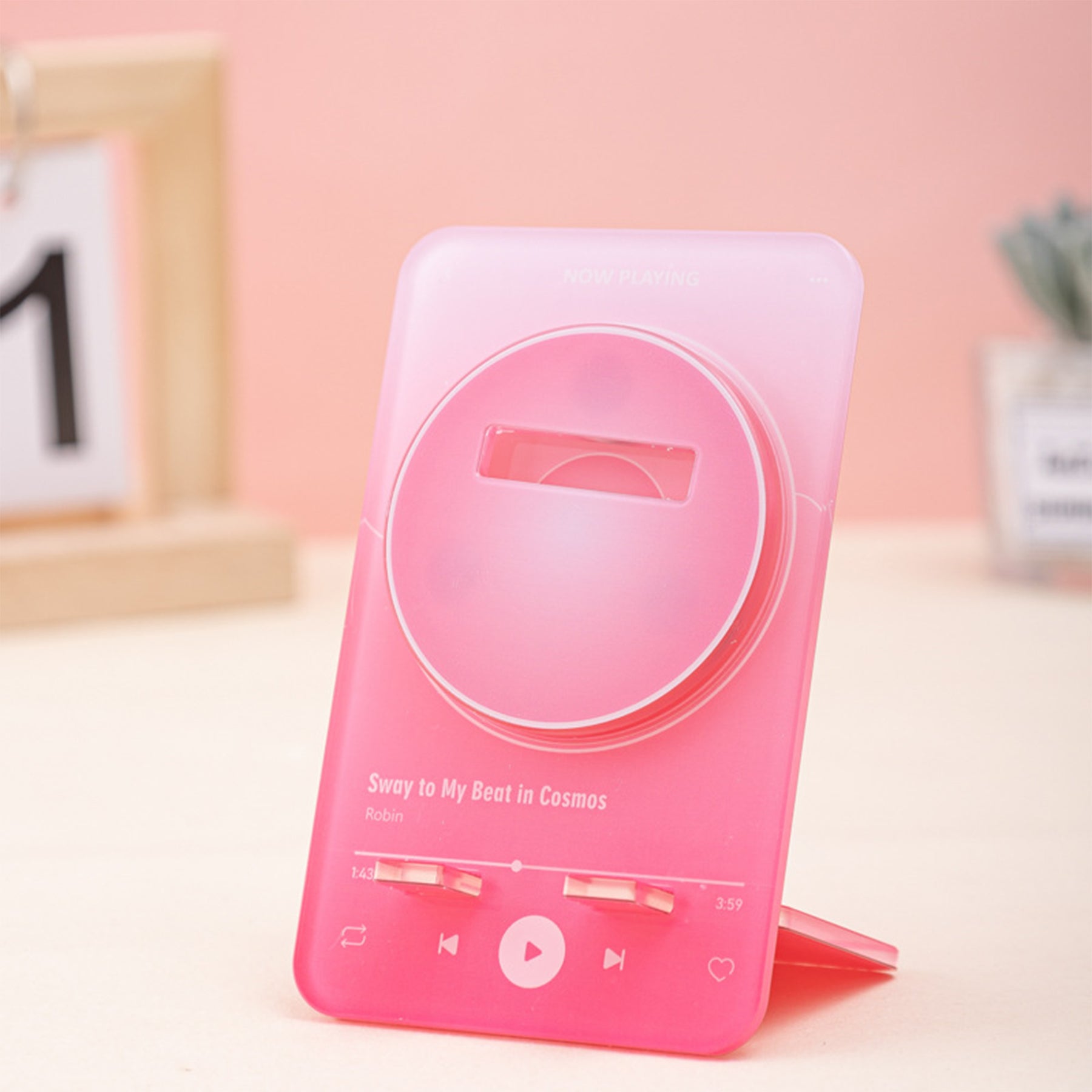 Acrylic Rotating Badge Holder