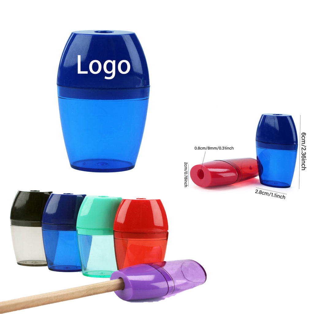 Classic Multi-Color Plastic Pencil Sharpener
