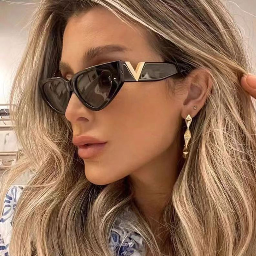 Cat Eye Fashion Street Shot Sunglasses