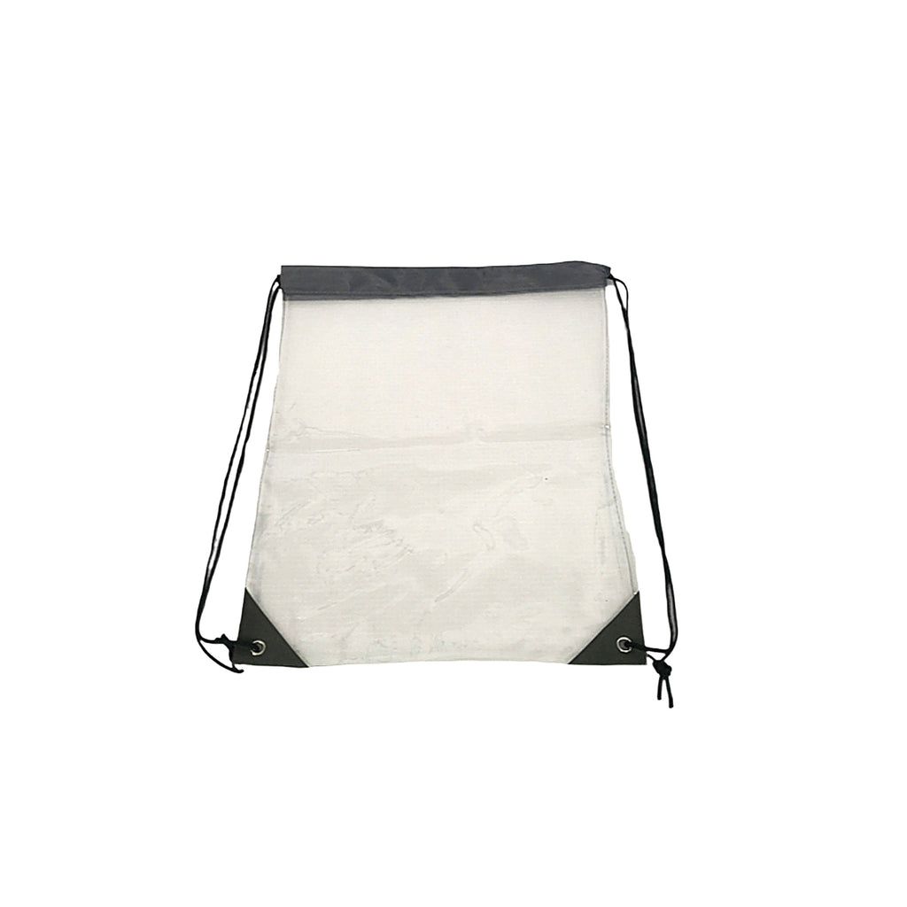 Clear PVC Drawstring Cinch Bag