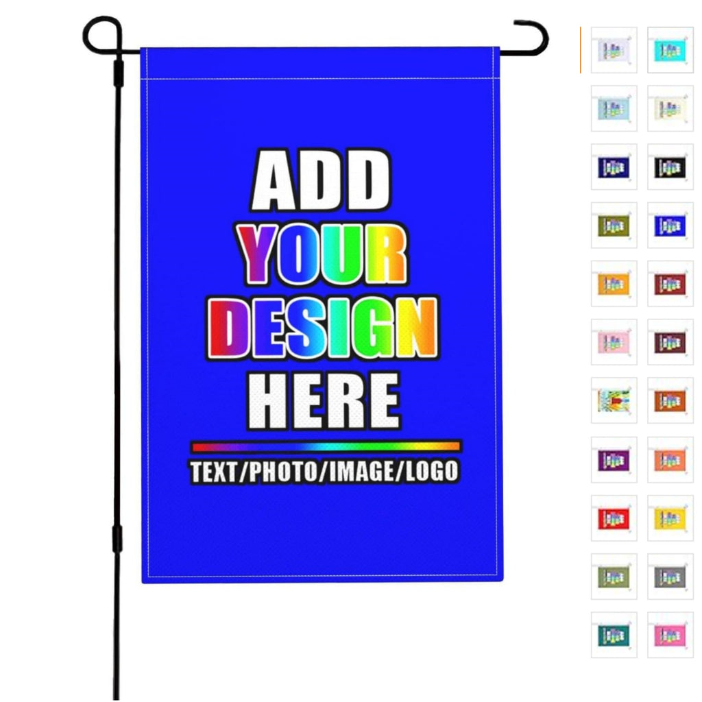 Customized Multi-Color Double-Sided Garden Flag