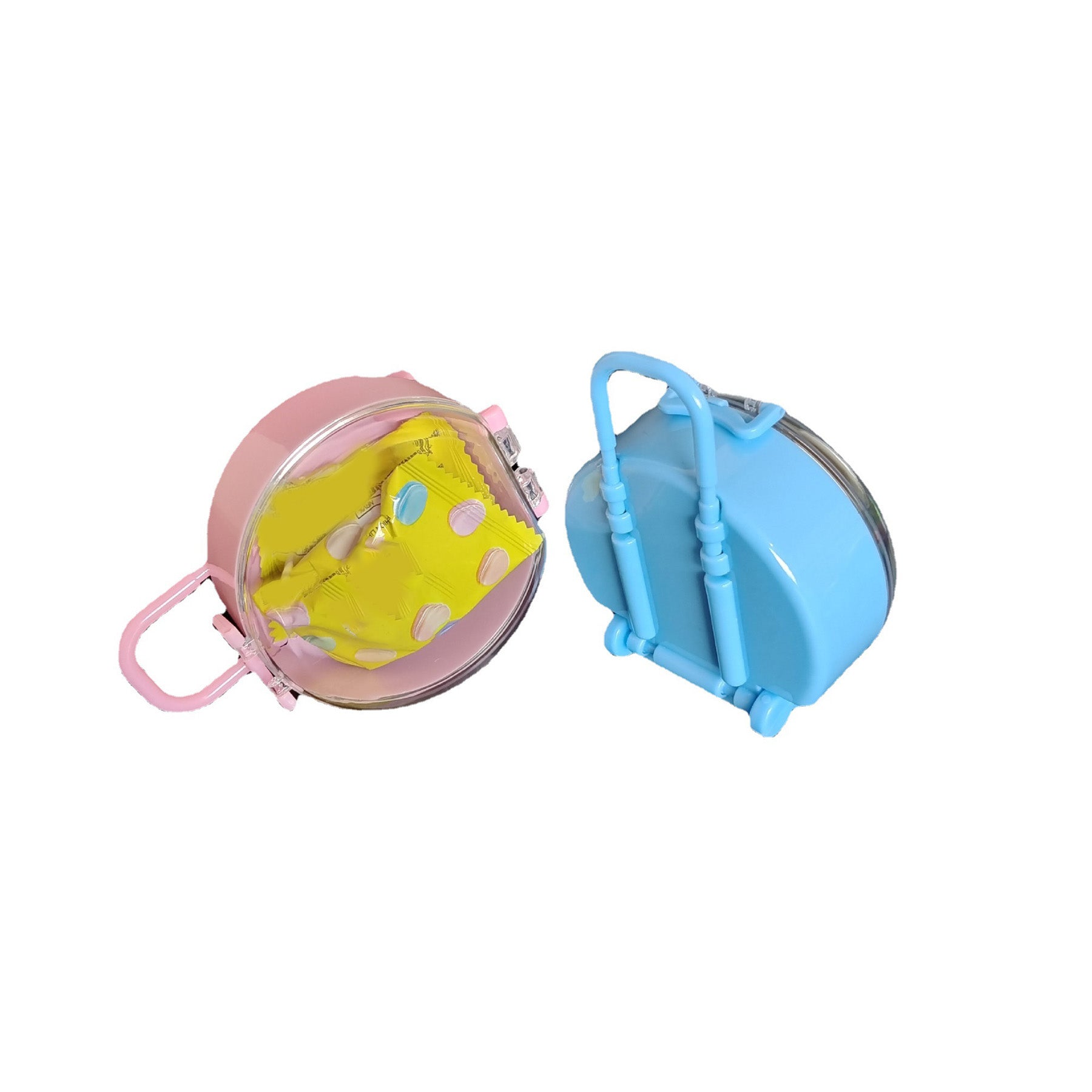 Opaque Round Suitcase-shaped Case